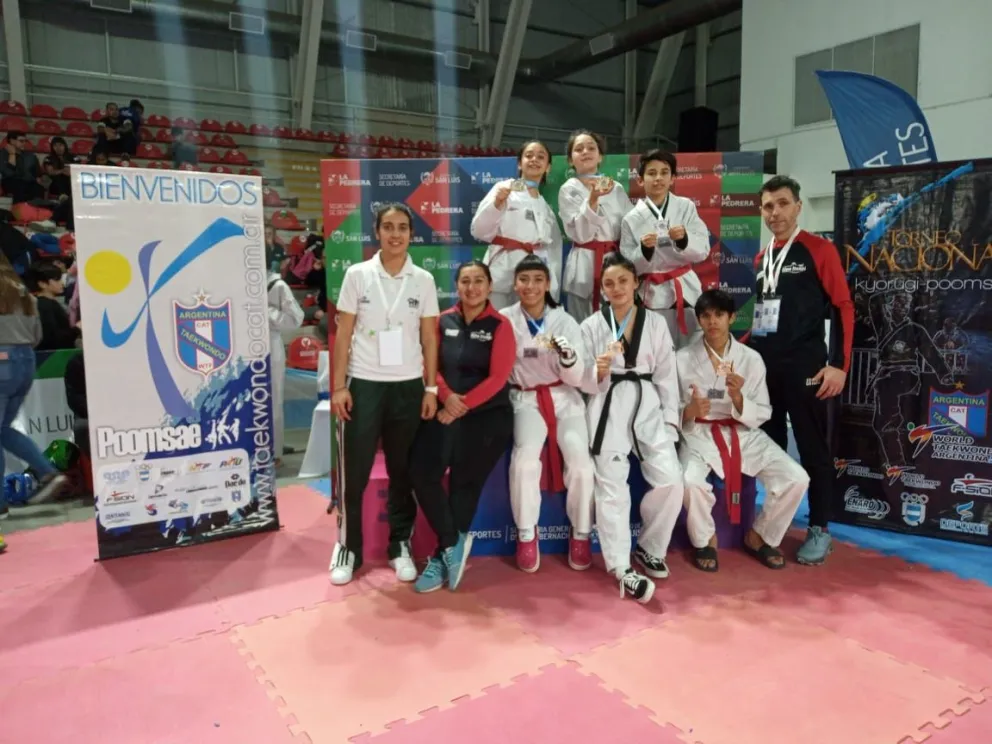 Varios podios barilochenses en San Luis