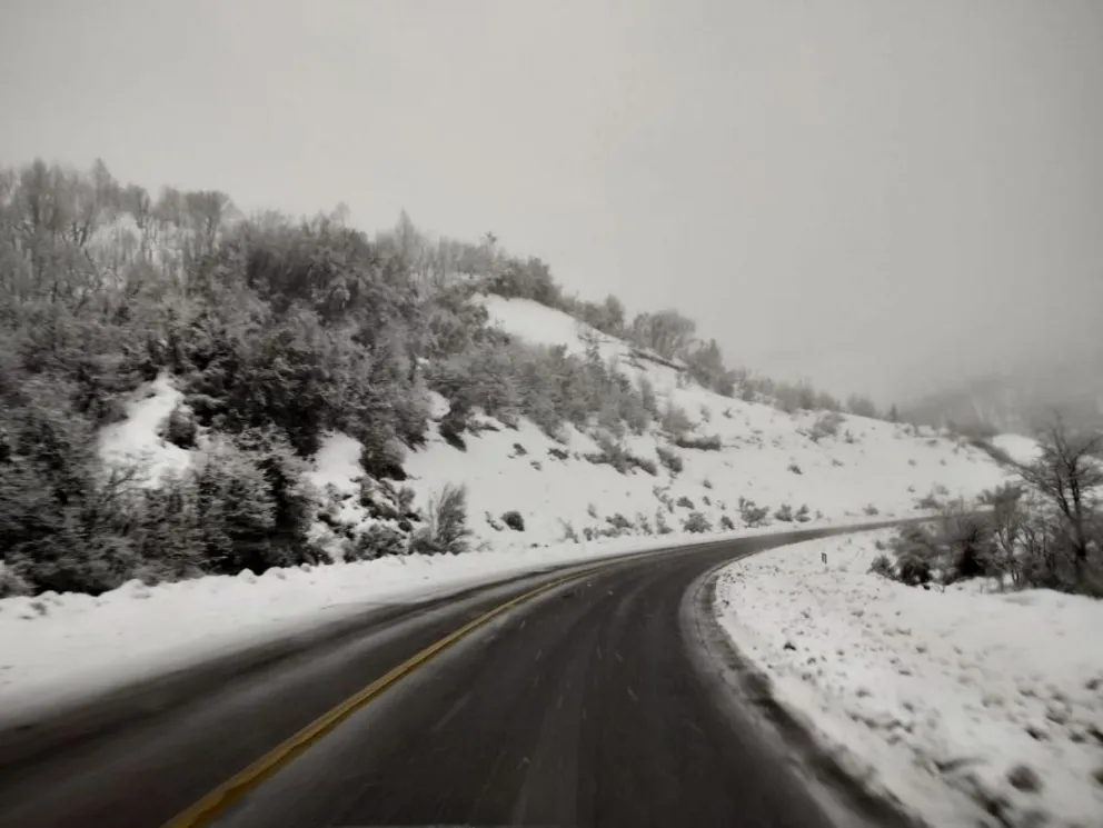 La Ruta 40 Sur se encuentra transitable con precaución 
