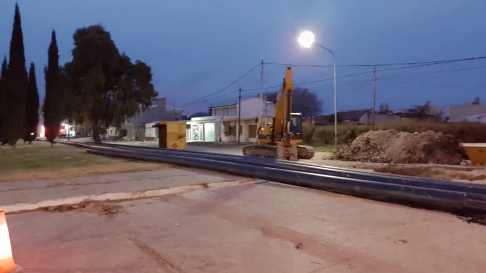 Complicaciones por el soterramiento de caños cloacales