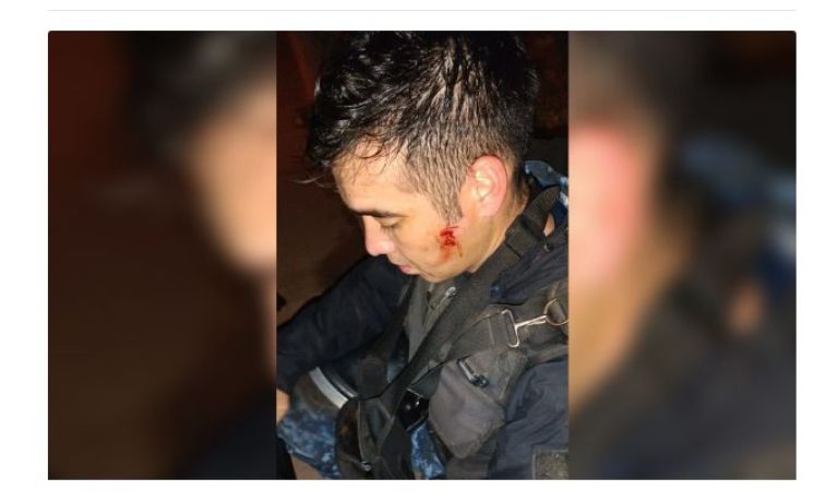 Agredieron a efectivos policiales en barrio La Nueva Esperanza de Ingeniero Juárez