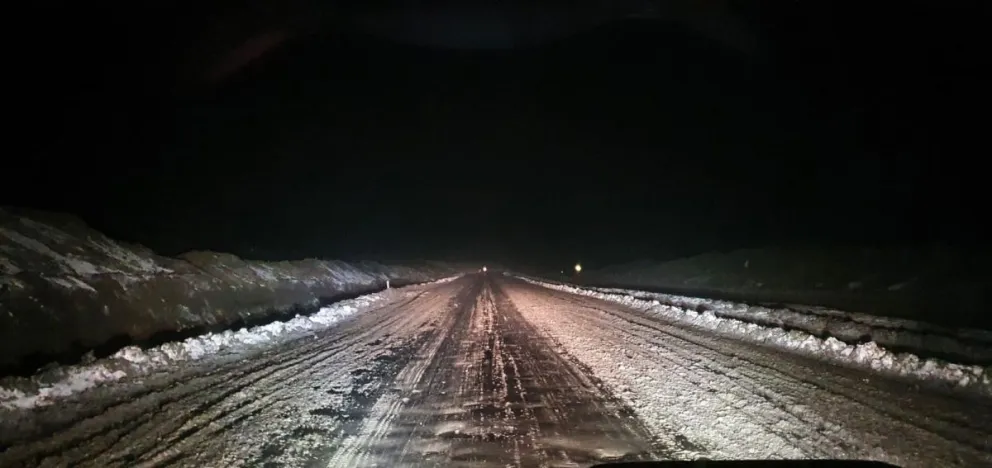 Principales rutas: transitables con extrema precaución