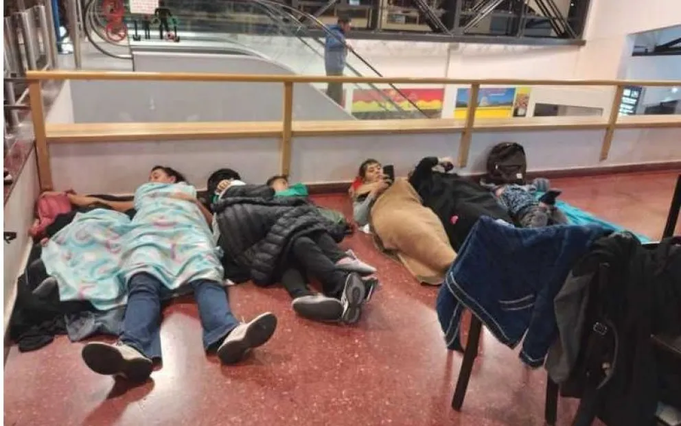Así están los rionegrinos varados en Salta