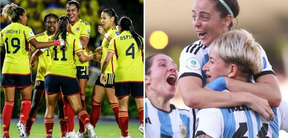 Argentina-Colombia en semifinales de la Copa América Femenina: hora y TV