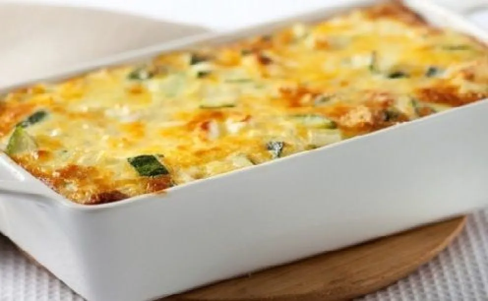 Para chuparse los dedos: pastel de zapallitos con jamón y queso 