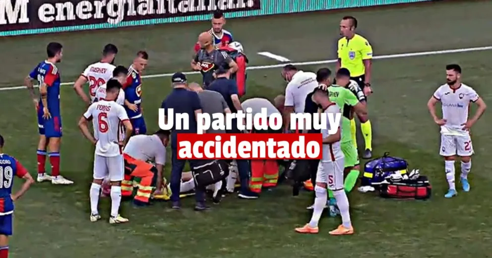 El capitán del Gabala le salvó la vida a un compañero que convulsionaba 
