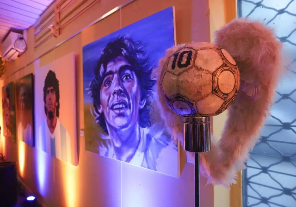 Un tribunal falló a favor de Morla por los derechos de uso de la marca "Maradona"