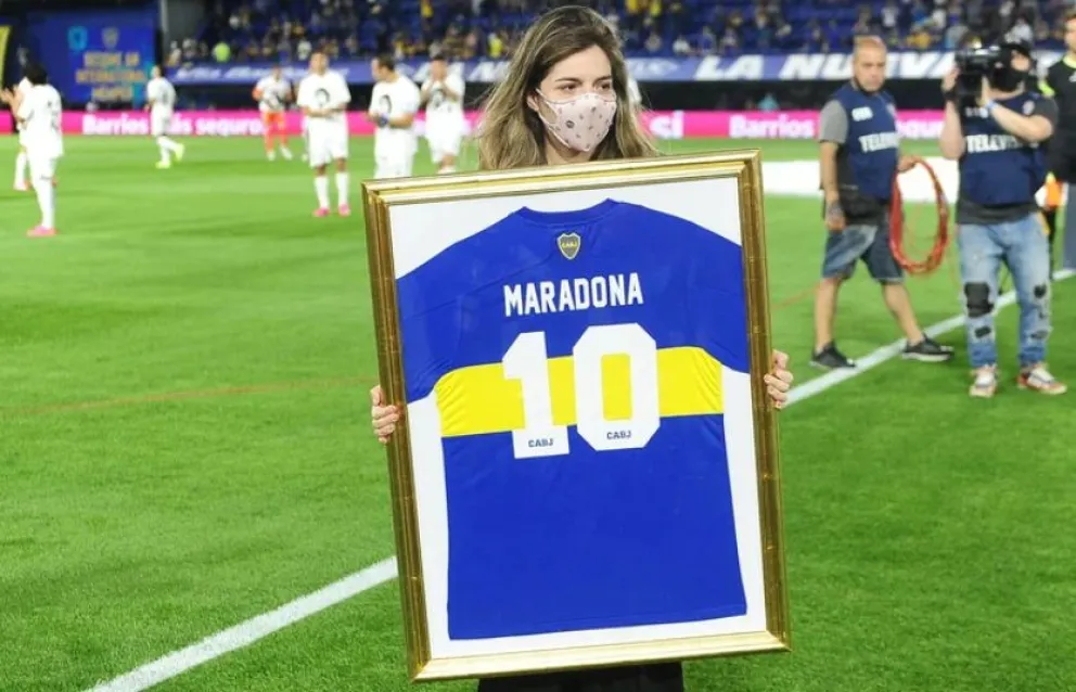 ¿En honor a Boca? el particular nombre que Dalma Maradona le puso a su segunda hija