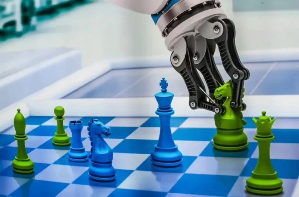 Video impactante: un robot le rompió el dedo a un nene en un torneo de ajedrez 