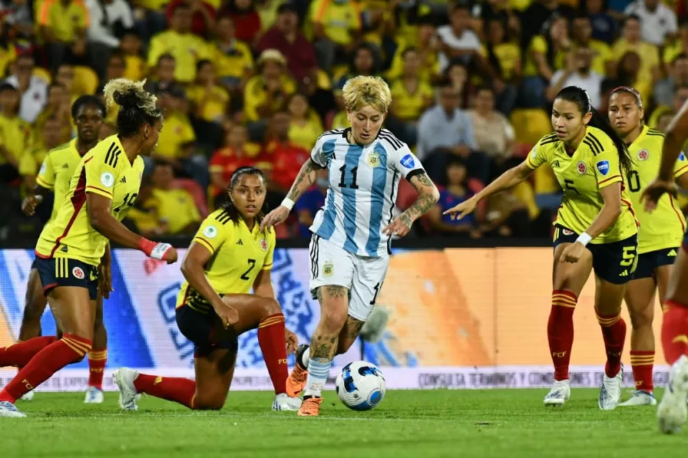 Copa América: La Selección Argentina femenina cayó con Colombia y buscará el tercer puesto
