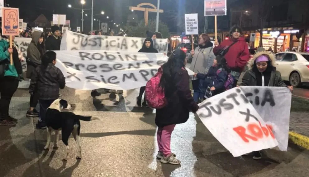 Familiares y amigos pidieron “Justicia por Robinson Gatica”