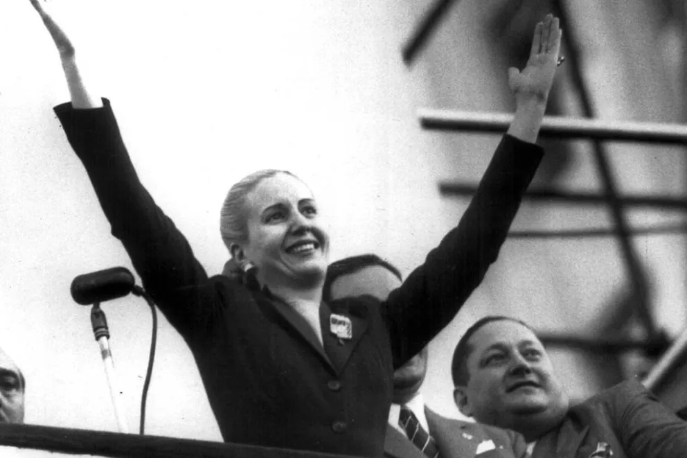 Actos en diversos puntos del país a 70 años de la muerte de Eva Perón