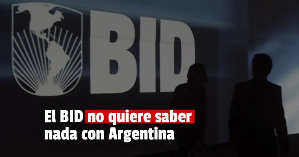 El presidente del BID anunció que no aprobará nuevos fondos para Argentina
