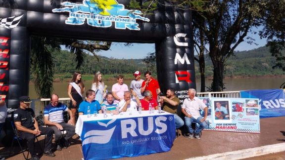 En la costanera de Alba Posse se presentó la 4° fecha del Misionero de Rally