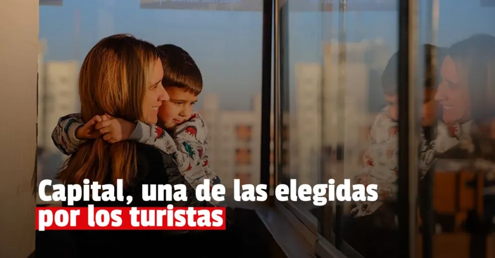Los turistas eligieron a Capital como destino para sus vacaciones