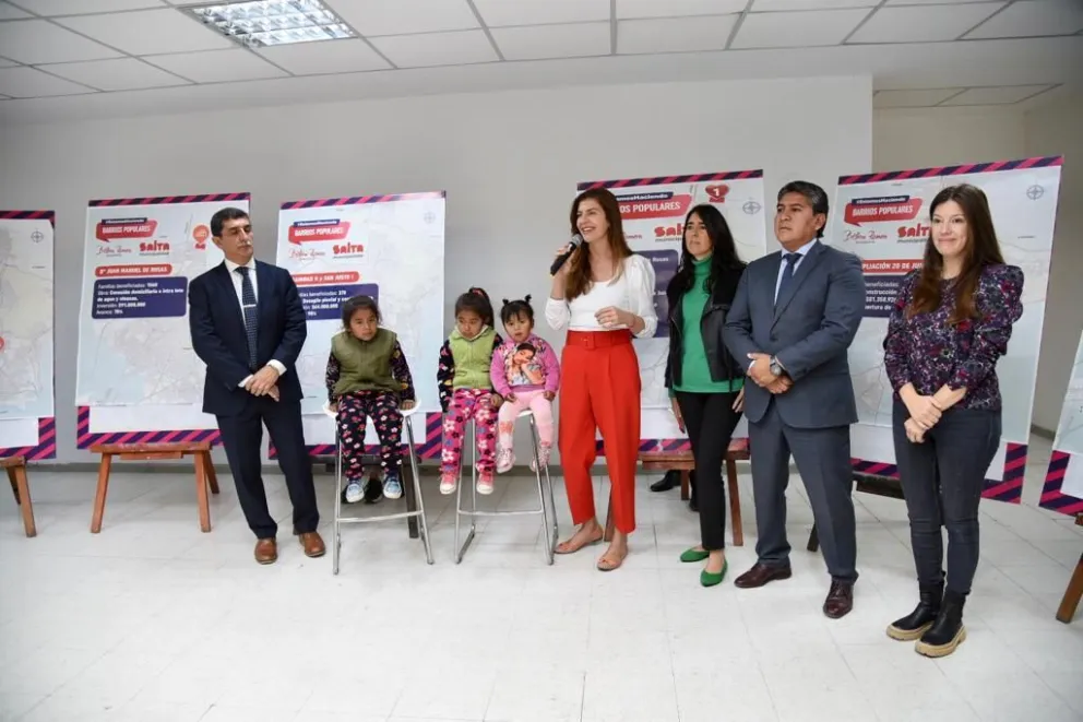 Bettina Romero sigue invirtiendo en obras "para mejorar la calidad de vida de miles de familias de barrios que por años han sido olvidados”