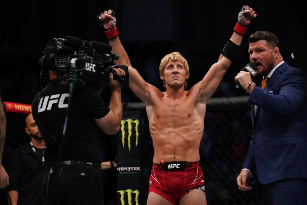 Emocionante: un luchador de UFC ganó y realizó una conmovedora dedicatoria a su amigo que suicidó