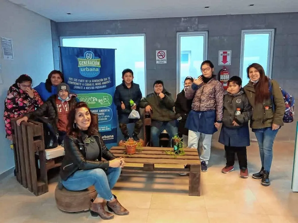 Alumnos de la Escuela Nº 521 conocieron la Planta de Tratamiento de Residuos