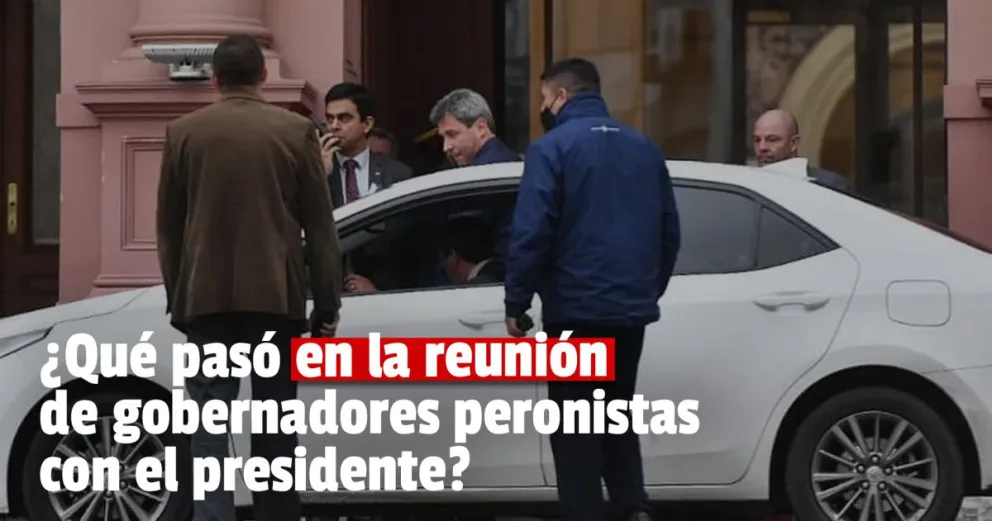 Con Uñac presente, terminó la reunión entre Alberto Fernández y los gobernadores del PJ