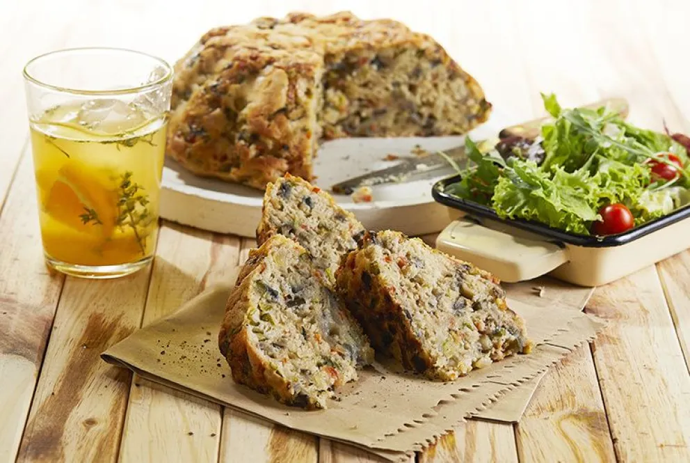 Ideal para comer en familia: hacé un budín de berenjenas rico y rendidor
