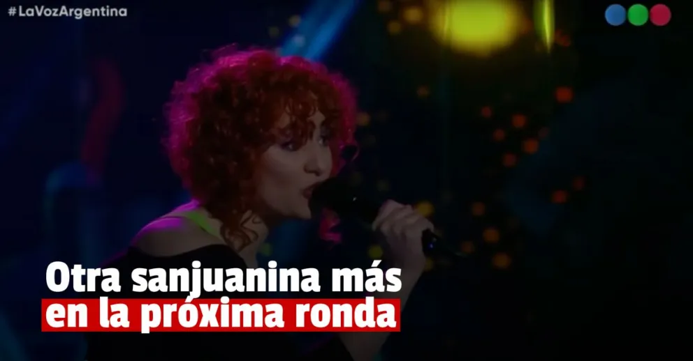 La sanjuanina Emilia Soler pasó a la siguiente ronda en La Voz