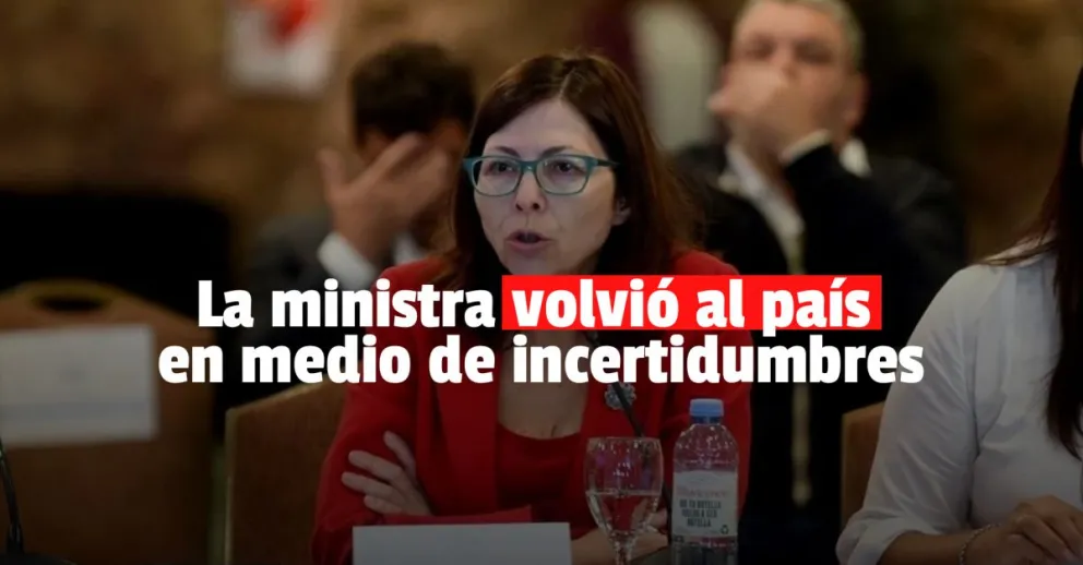 Silvina Batakis regresó desde Washington en medio de rumores de cambios en el Gabinete