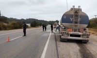 No explotó de milagro: camión de YPF se prendió fuego en plena ruta