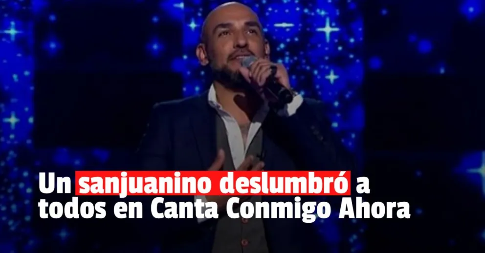 Luciano Sagua, el sanjuanino que brilló en el programa de Tinelli 