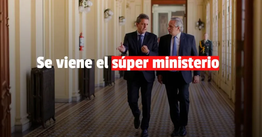 El Gobierno va a crear una nueva área que podría estar a cargo de Sergio Massa