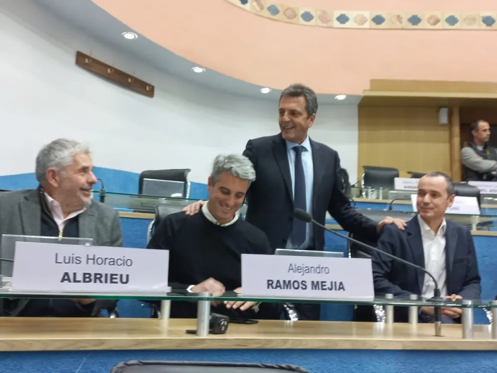 El Frente Renovador de Río Negro apoya a Massa en el gabinete nacional