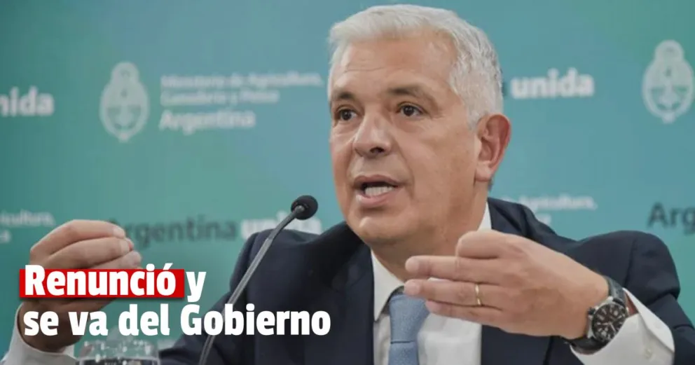 Julián Domínguez renunció como ministro de Agricultura y dejará el Gobierno