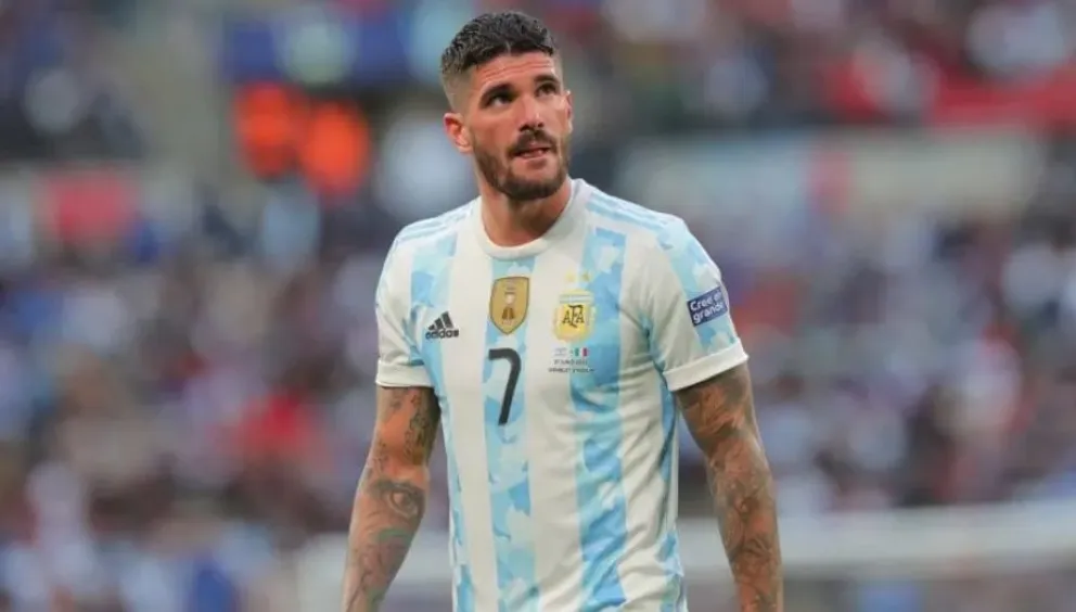 De Paul y una frase contundente sobre la posibilidad de perderse el Mundial