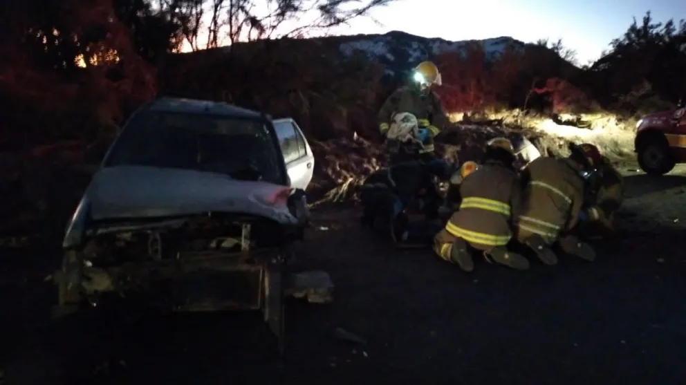 Cuádruple choque en la subida de Catedral