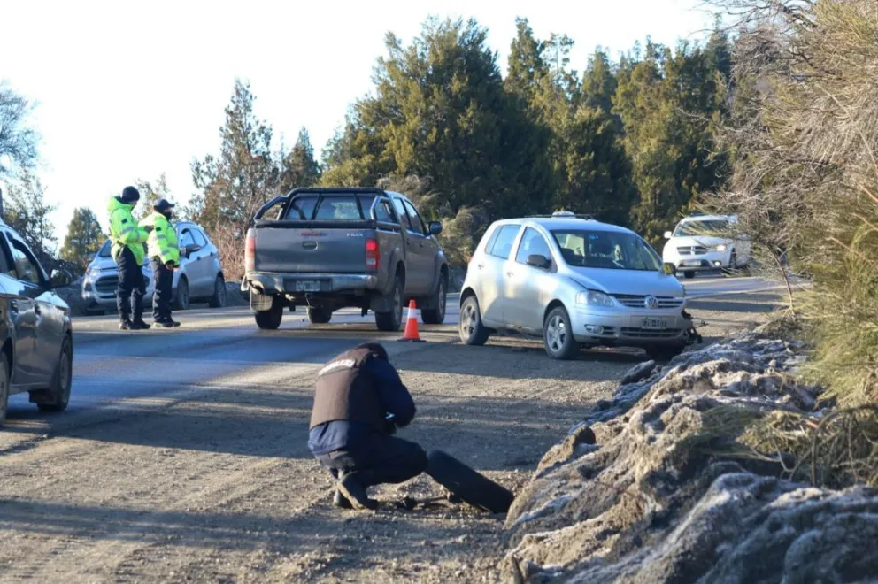 Un accidente vehicular bloqueó el tránsito a Catedral