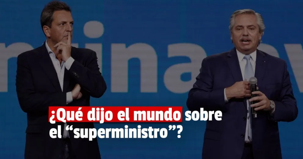 Qué dijo el Financial Times sobre la designación de Massa como superministro