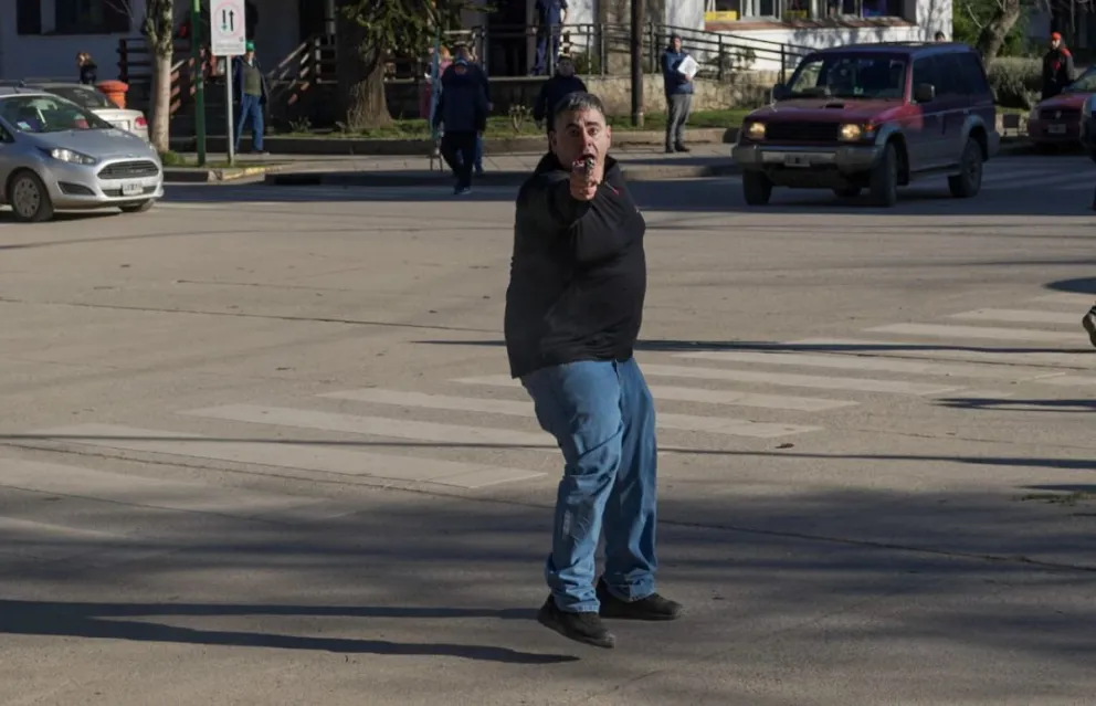 Se entregó el autor de los disparos de la manifestación de ATE