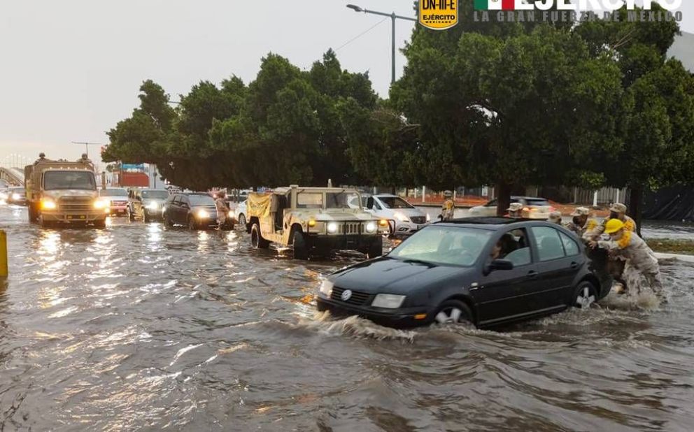 Lluvias causaron desperfectos e incidentes en la ciudad
