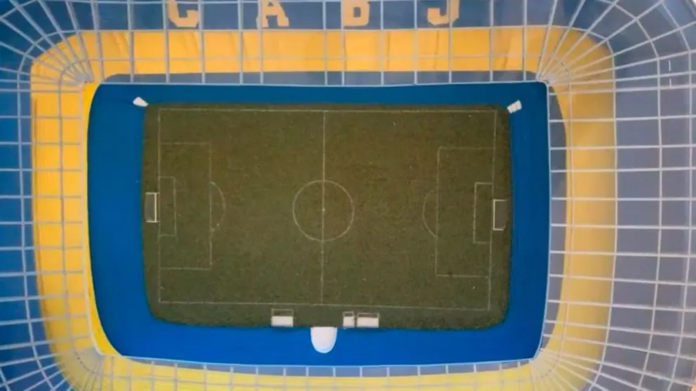 El video con la maqueta de la nueva Bombonera que le presentaron a Riquelme