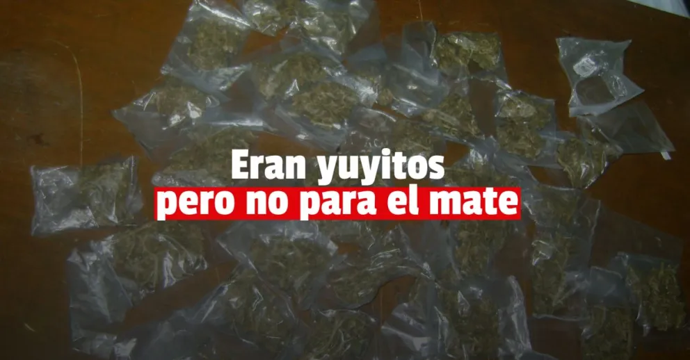 Detuvieron a un hombre que circulaba con droga en la vía pública