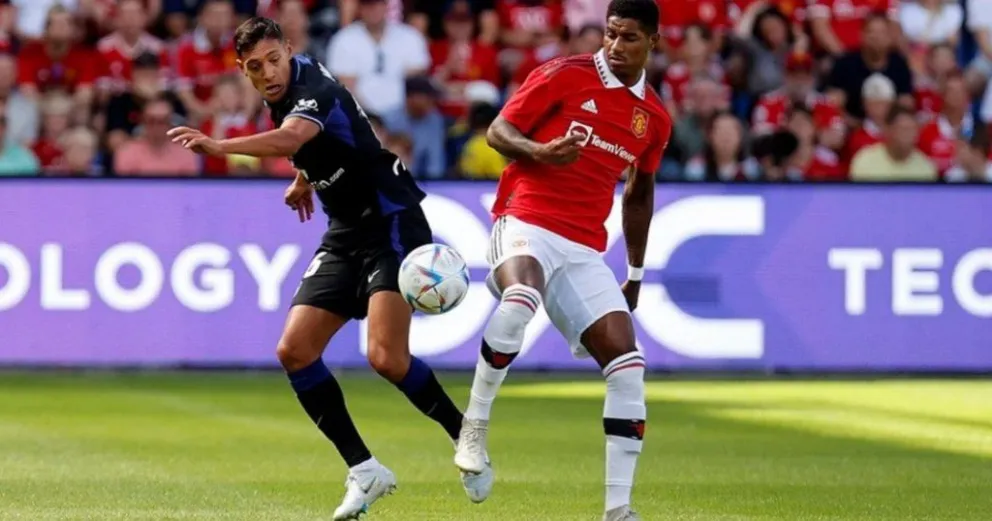 En el debut de Molina, el Atlético de Madrid le ganó al Manchester United
