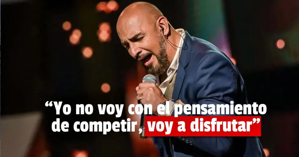Un cantante sanjuanino estuvo en Canta Conmigo Ahora y vivió una experiencia increíble