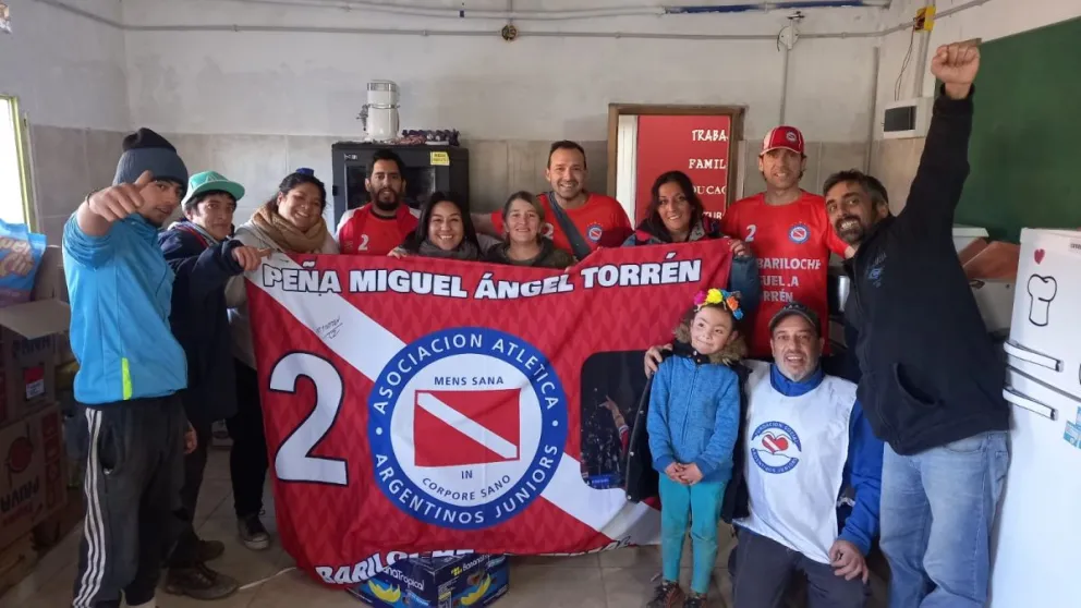 La Peña de Argentinos sigue sumando acciones solidarias en Bariloche
