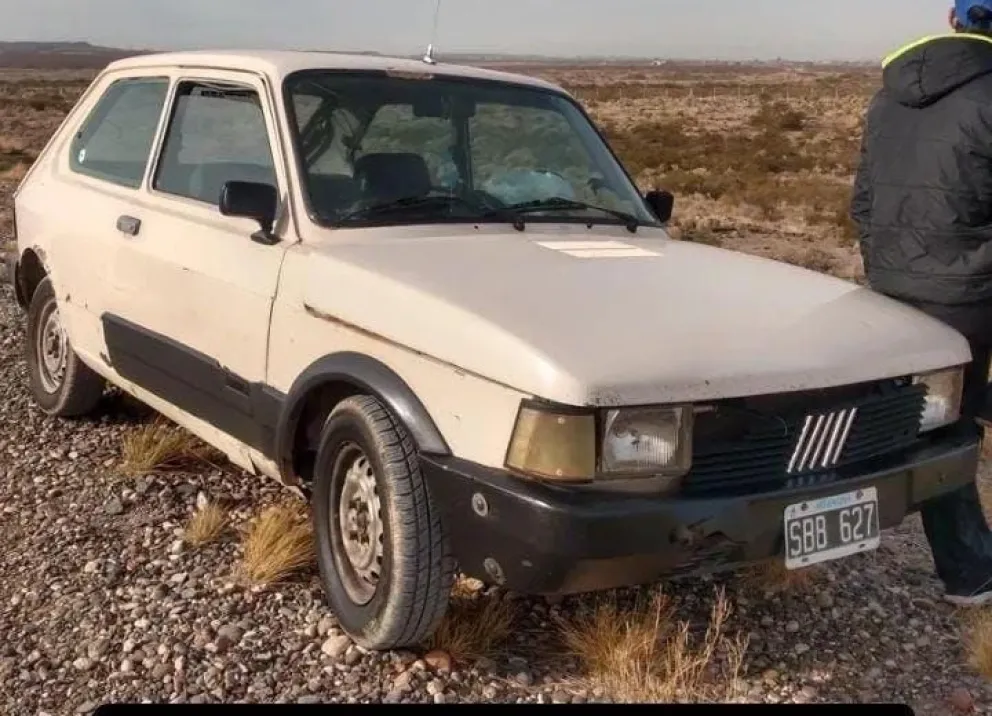 Recuperaron el Fiat 147 que fue robado a los empujones 