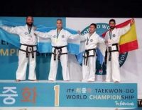 Un deportista salteño logró ingresar al podio en el Mundial de Taekwondo