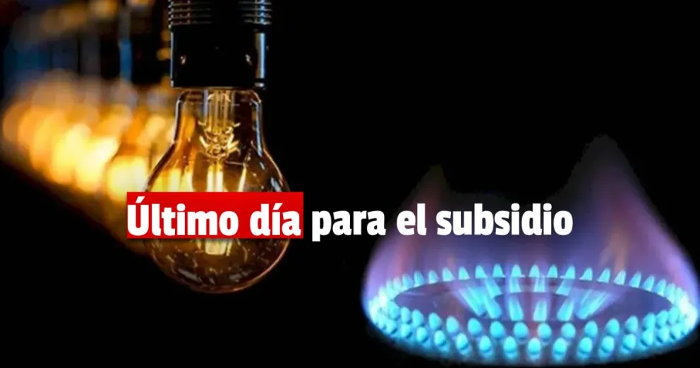 Finaliza el periodo de inscripción virtual para mantener los subsidios de luz y gas