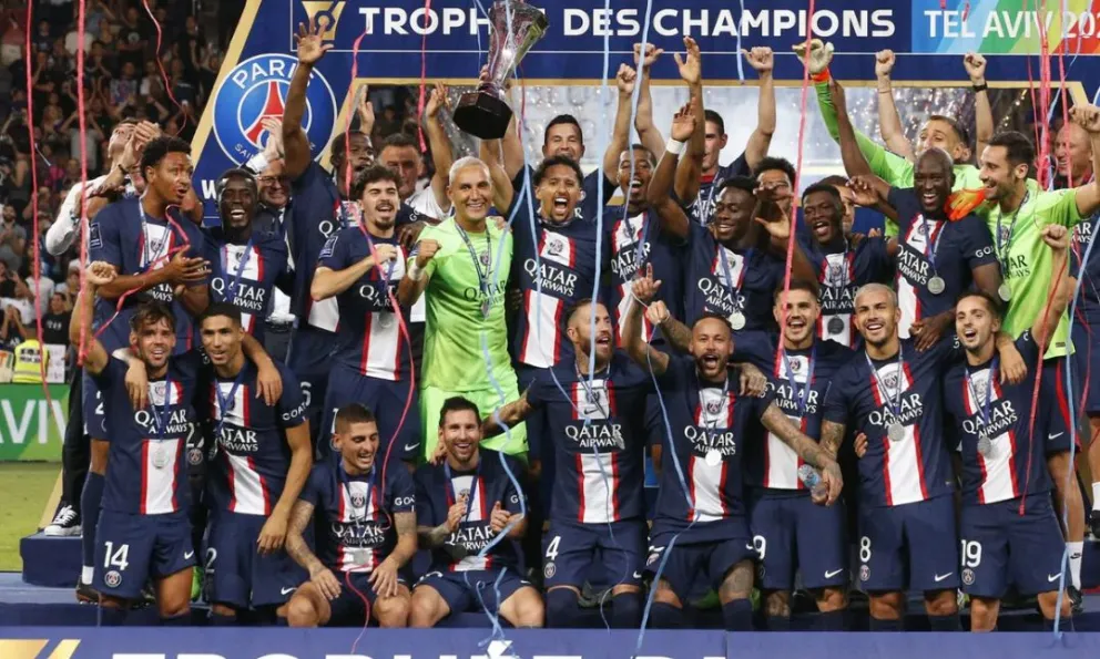 Supercopa de Francia: título número 41 para Messi con golazo, en el 4-0 sobre Nantes