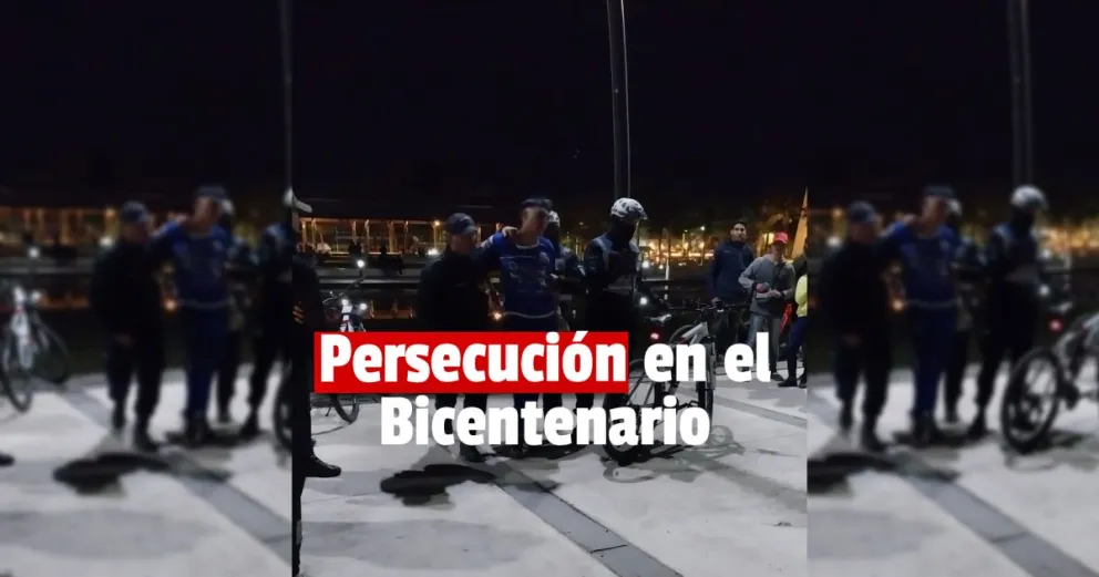 Un menor robó en el Parque, se dio a la fuga y lo atraparon