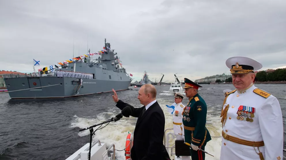 La nueva doctrina naval de Putin apunta contra los EE.UU. y la Otan