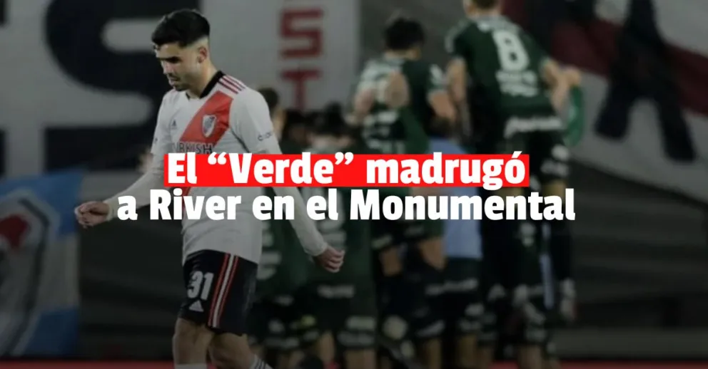 Sarmiento sorprendió y derrotó a River en el Monumental 