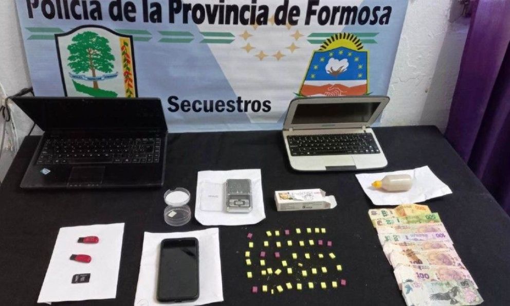 Allanamiento en Barrio Don Bosco, secuestran dosis de extasis y cocaína