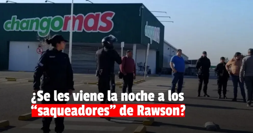 ¿Qué pena les corresponde a los detenidos por intento de saqueo en Rawson?